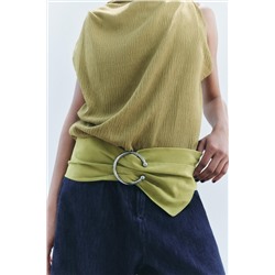 ASYMMETRIC RUSTIC TOP