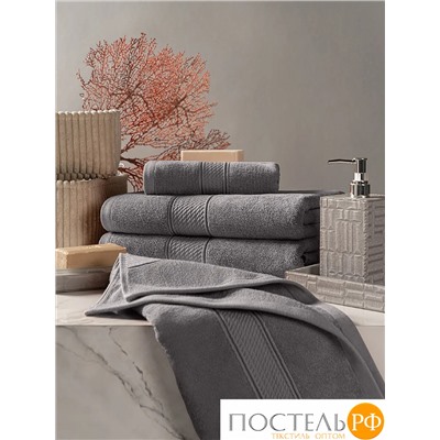 ESTIA МАРТОС св-сер К-т полотенец 50х80-2/70х130-2, 100% хлопок, 500 г/м2