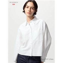 Camisa oxford cuadrada