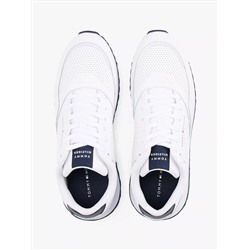 Leather-Mix Runner Sneaker