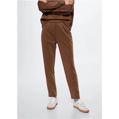 Pantalón jogger bolsillos -  Mujer | MANGO OUTLET Melilla