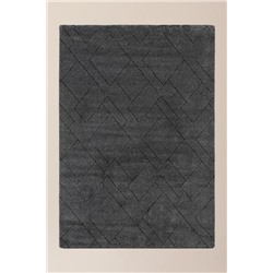 Arlette Halı - Antrasit - 80x300 cm