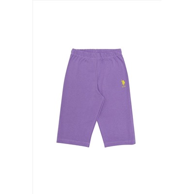 Kız Çocuk Neon Sarı Pijama Takımı