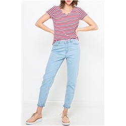 Camiseta Rojo y blanco