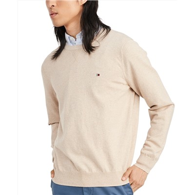 Tommy Hilfiger Men's Signature Solid Crew Neck Sweater
