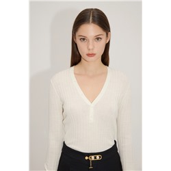 Jersey de lana Blanco
