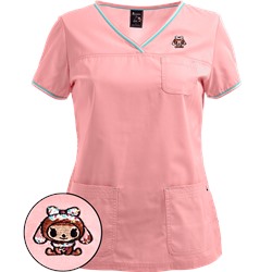 koi Scrubs tokidoki Donutina Embroidery Top