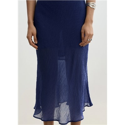 Vestido midi lyocell