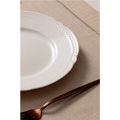 Spring Pasta Tabağı  - 21 cm - Beyaz