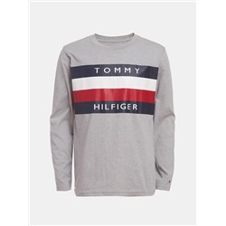TOMMY HILFIGER BIG BOYS' STRIPE LONG-SLEEVE T-SHIRT