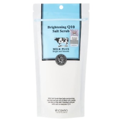 SCENTIO Скраб для тела, солевой , 300 гр.\ Beauty Buffet Scentio Milk Plus Whitening Q10 Salt Scrub 300 g