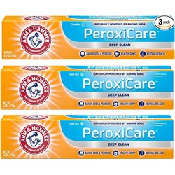 Arm & Hammer PeroxiCare Deep Clean Toothpaste Clean Mint 6 oz (Pack of 3)