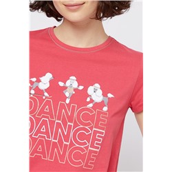Camiseta Penny Coral