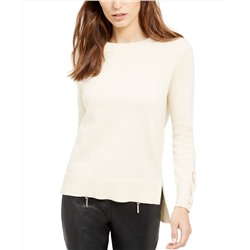 MICHAEL Michael Kors Tie-Sleeve Sweater, Regular & Petite Sizes, Created for Macy's
