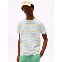 Everyday Stripe Pocket T-Shirt