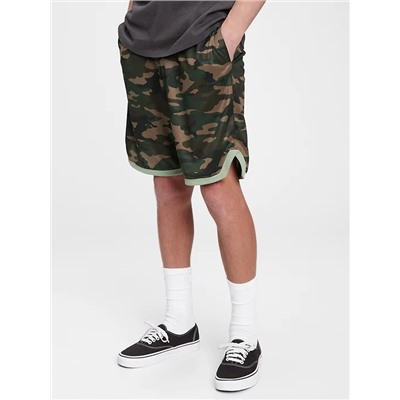 GapFit Teen 100% Recycled Polyester Essential Shorts