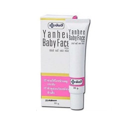 Антивозрастной крем для лица Yanhee Baby face 20 гр /Yanhee Hospital Baby Face Cream Hyaluronic Acid Whitening Glow & Anti-Aging 20 gr