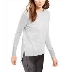 MICHAEL Michael Kors Tie-Sleeve Sweater, Regular & Petite Sizes, Created for Macy's