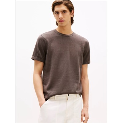 Cotton-Linen T-Shirt Sweater