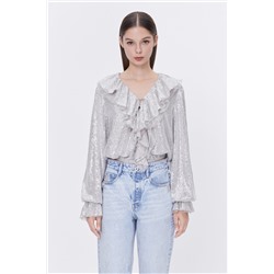Blusa Plateado