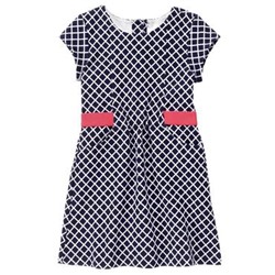 Diamond Print Dress