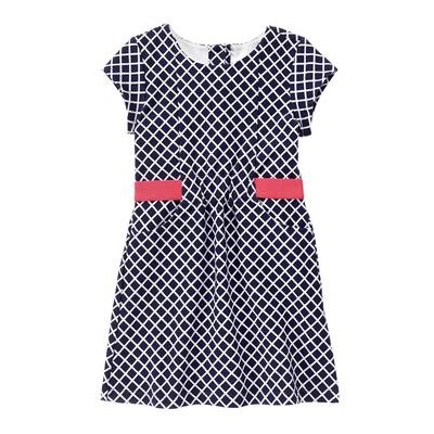 Diamond Print Dress