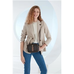 Pierre Cardin Kahve Monogram Kadın Omuz Çantası 05PO23Y1721