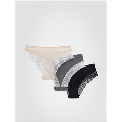 Hüftslips, 3er-Pack