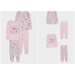 Multipack 2er - Pyjama - 4 teilig