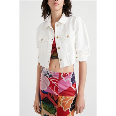 Chaqueta vaquera cropped