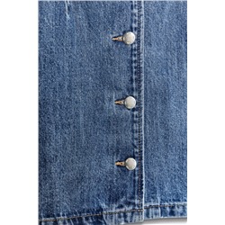 Z1975 DENIM MINI DRESS