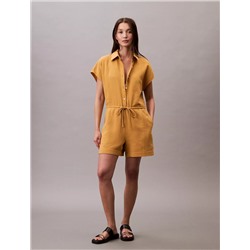 Cotton Viscose Gauze Romper