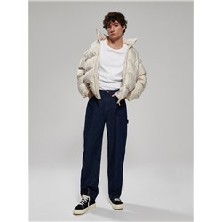 Steppjacke mit Stehkragen