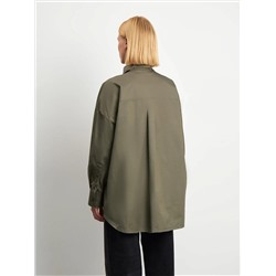 Рубашка в стиле гранж, B3074/fern