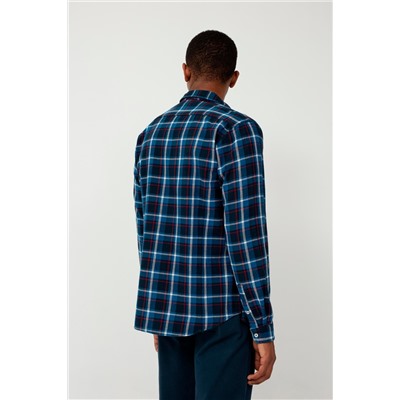 Sobrecamisa Azul marino y azul claro