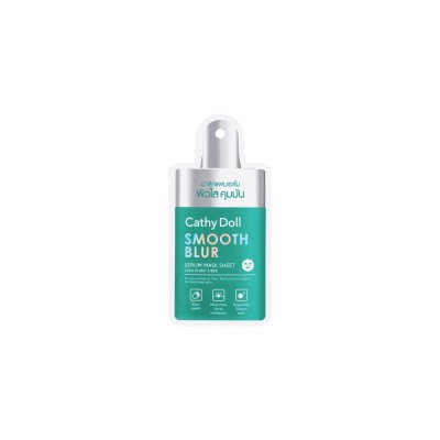 Маска тканевая для сужения пор 20 гр./Cathy Doll Smooth Blur Mask Sheet 20 g