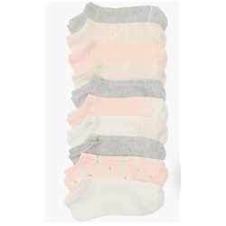 10-Pack Assorted Ankle Socks Vince Camuto