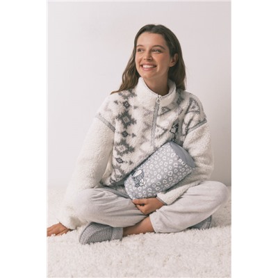Neceser cremallera Snoopy estampado animal