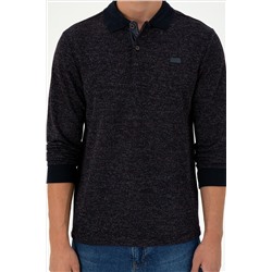 Erkek Lacivert Sweatshirt