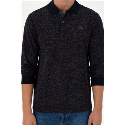 Erkek Lacivert Sweatshirt