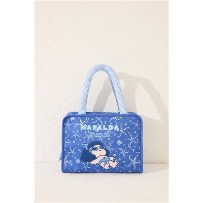 Bolso grande Mafalda azul