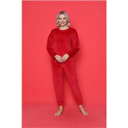AHENGİM Genç Pijama Takımı Fransız Kadife Proud Baskılı Paça Lastikli Mevsimlik W20422249 1-2-10001185