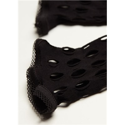 Kurze Netzsocken