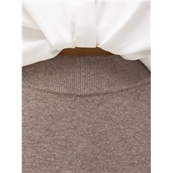 Брюки с высокой талией из премиальной шерсти