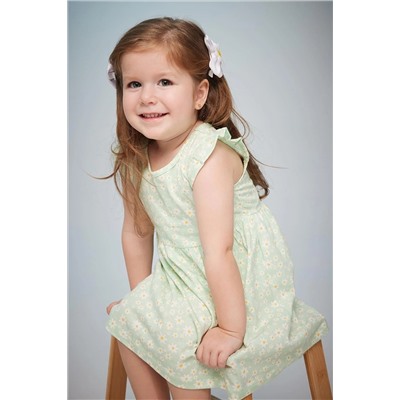 Defacto Kız Bebek Desenli Kolsuz Elbise A0136A523SM
