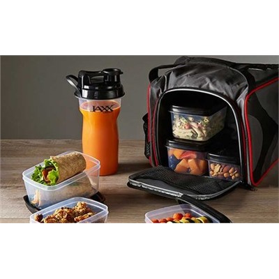Jaxx FitPak Meal Prep Set (10-Piece)