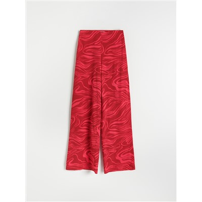 Hose aus Viskose mit Muster