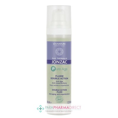 Eau Thermale Jonzac - Pure Age - Fluide Double Action BIO 40ml