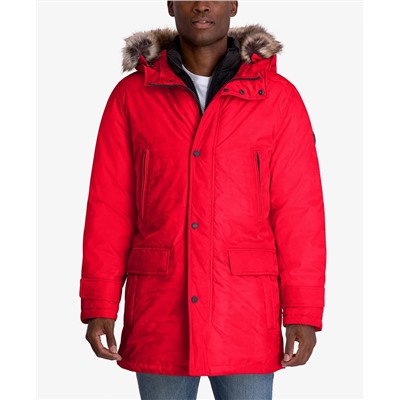 MICHAEL Michael Kors Michael Kors Men's Hooded Bib Snorkel Parka, Created for Macy's