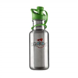 DerDieDas Edelstahl-Trinkflasche Grün